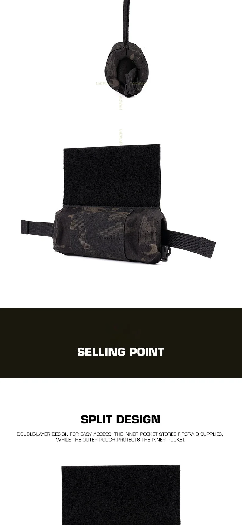 Bolsa de transporte táctica para exteriores