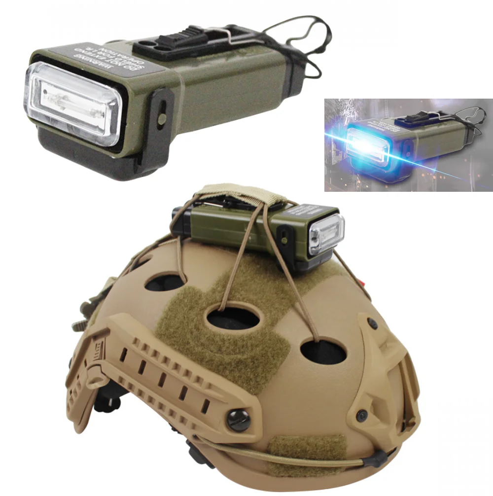 FMA MS2000 casco táctico Airsoft con luz estroboscópica de socorro