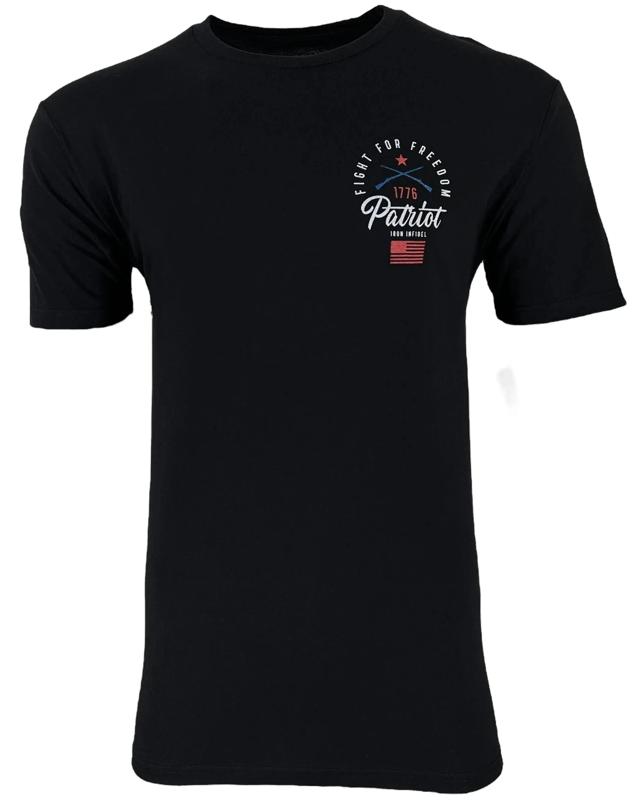 Camiseta táctica Howitzer hombre IRON FREEDOM de algodón - imagen 4