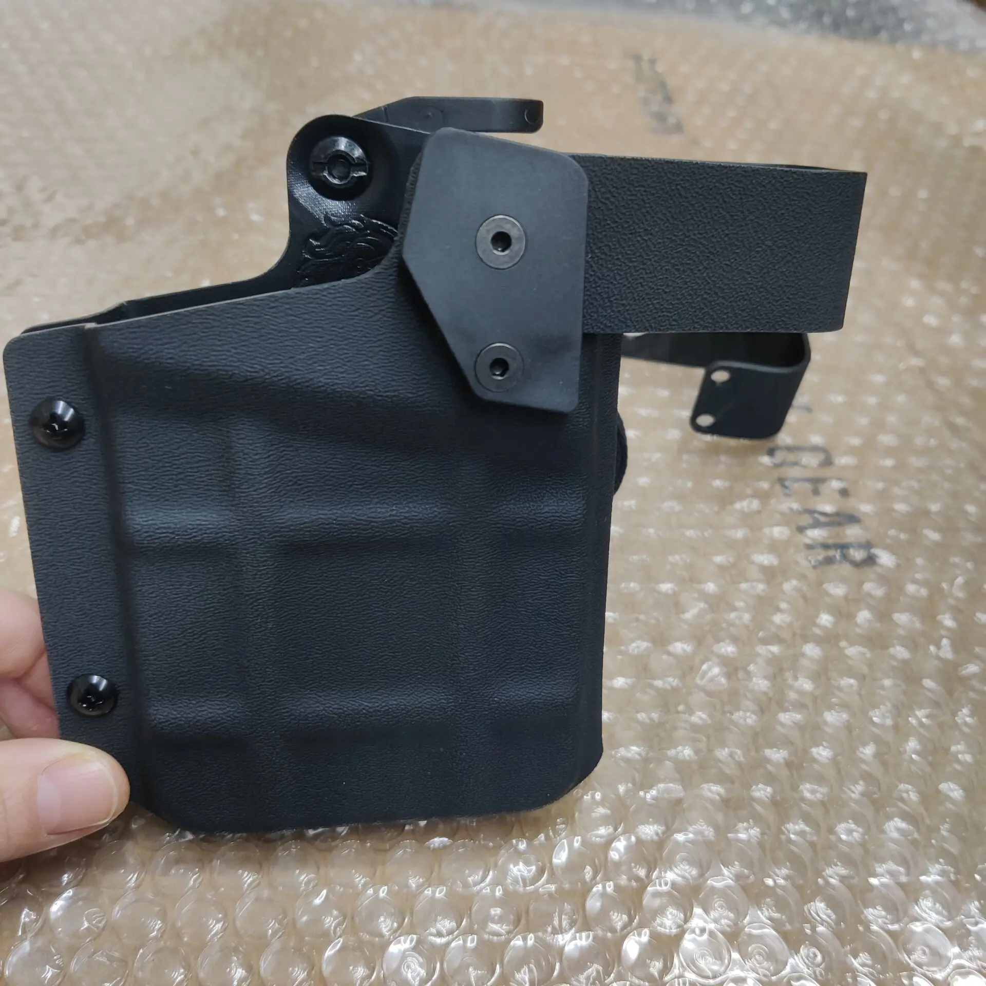 Estuche de almacenamiento para teléfono móvil con hebilla de bloqueo