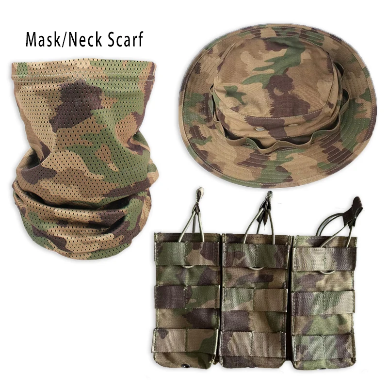 TAZ16 funda para casco táctica camuflaje suizo Fishmen bonnie - imagen 3