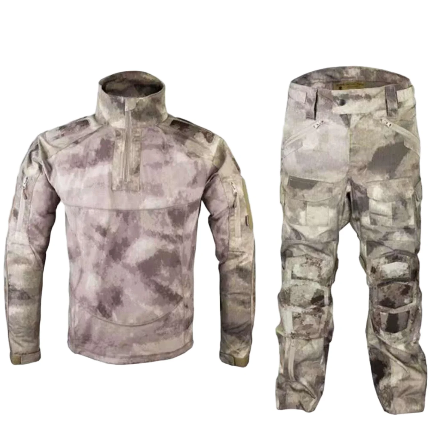 Traje táctico camuflaje tortuga ruinas del desierto, todo clima - imagen 4