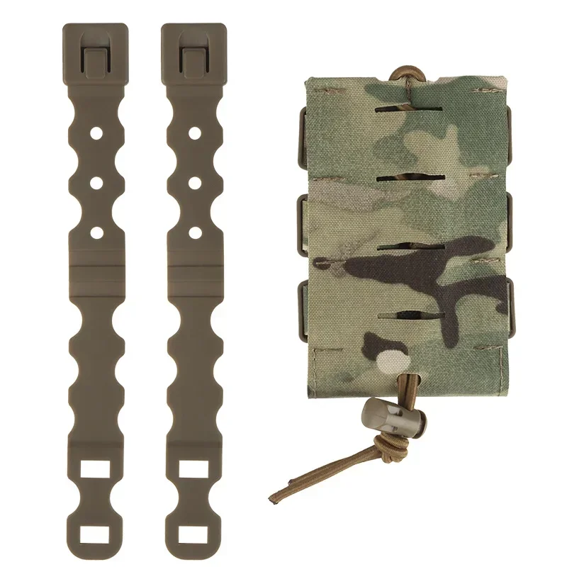 Kit táctico MOLLE con porta cargador, pistola y linterna - imagen 2