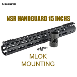 NSR Protector de mano ultradelgado M-LOK Picatinny para carabinas M4