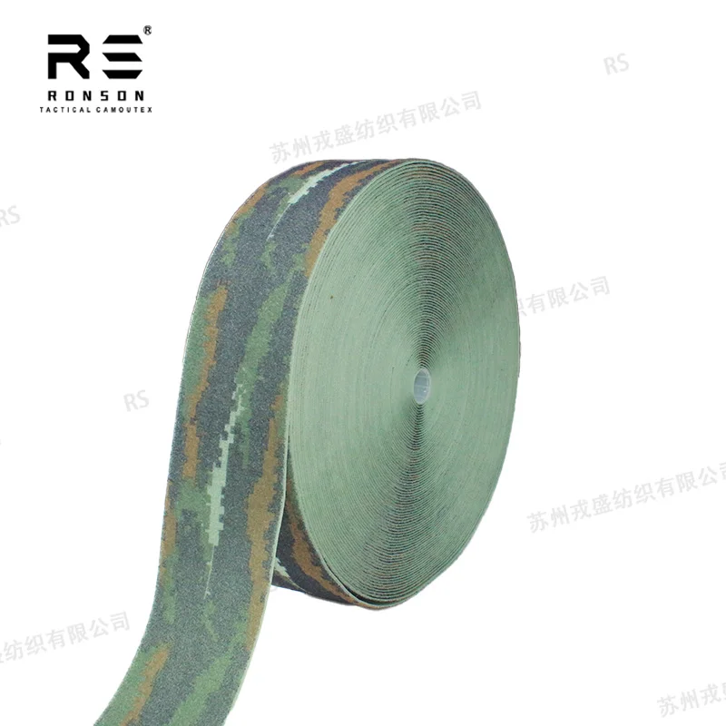 Cinta de sujeción Velcro camuflaje nailon impreso táctica - imagen 5