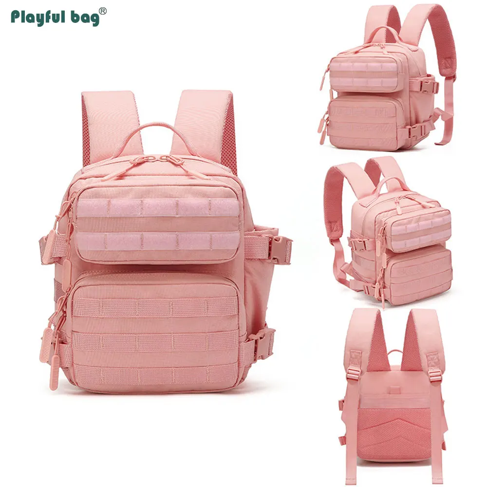 Mochila táctica 9L MOLLE – Bolsa multifunción outdoor compacta - imagen 3