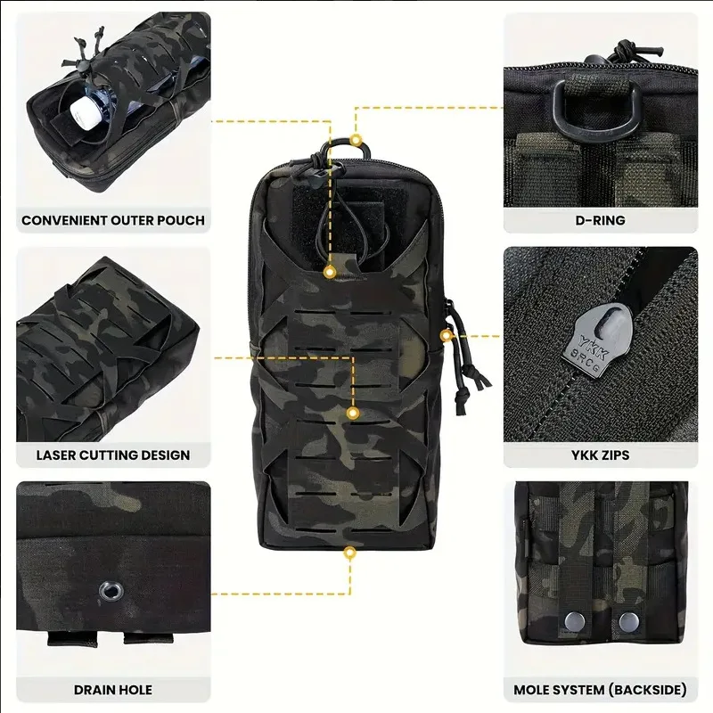 Cuchillo Táctico Multifuncional EDC con Funda de Cinturón - imagen 2