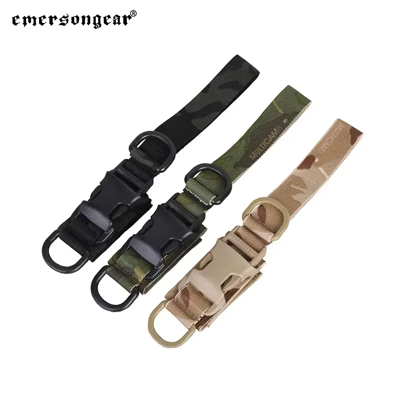Emersongear EM8897 Llavero táctico outdoor EDC con D-ring resistente