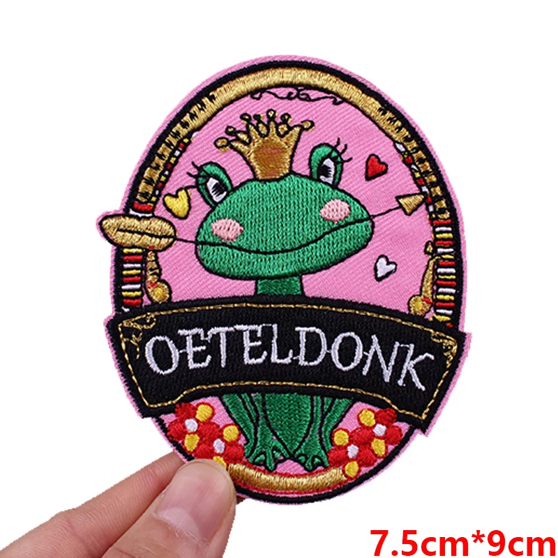 Parche bordado Oeteldonk Países Bajos – emblema para coser o planchar - imagen 2