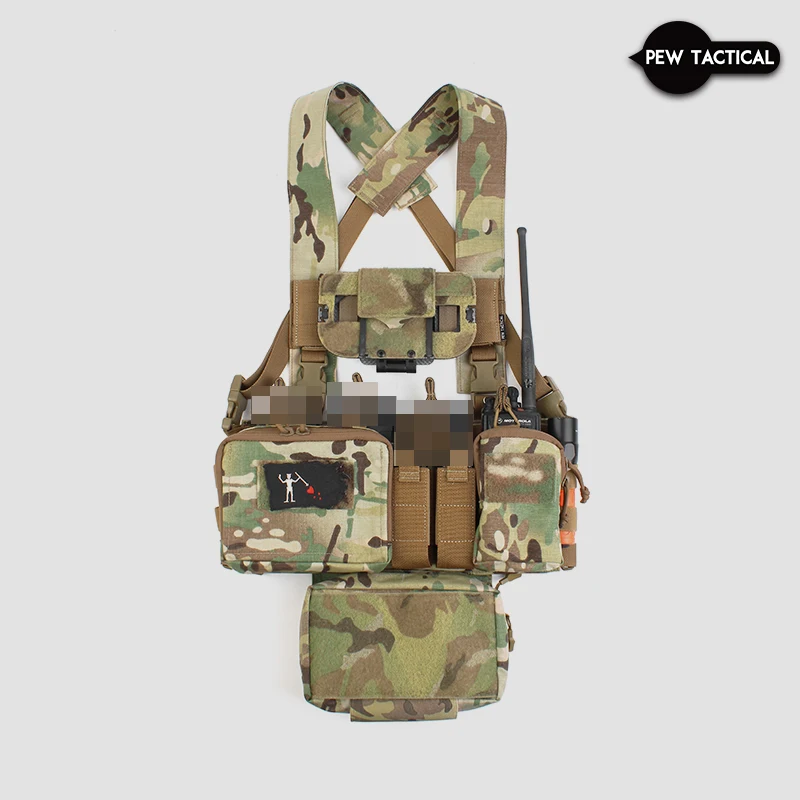 Pew D3CRH chaleco táctico de pecho para entrenamiento y campo - imagen 4