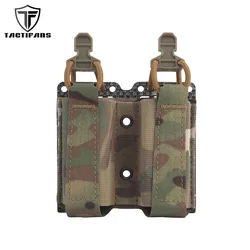 1911 Bolsa doble para revistas de pistola 9mm con retención elástica