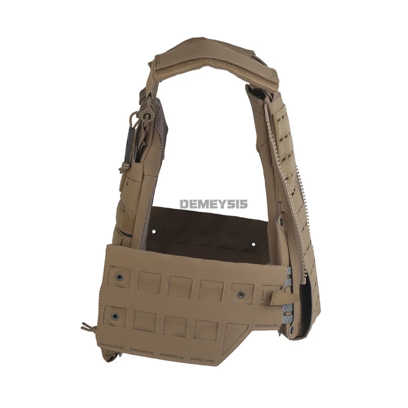 Chaleco portaplacas táctico MOLLE modular con liberación rápida - imagen 3