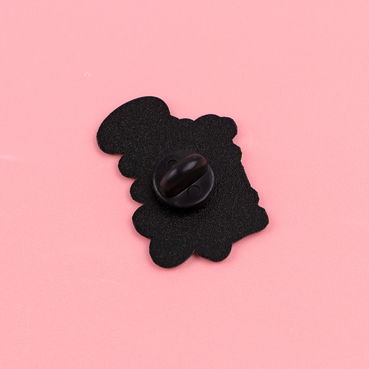 Pin de esmalte con cita inspiradora corazón blanco y negro - imagen 5