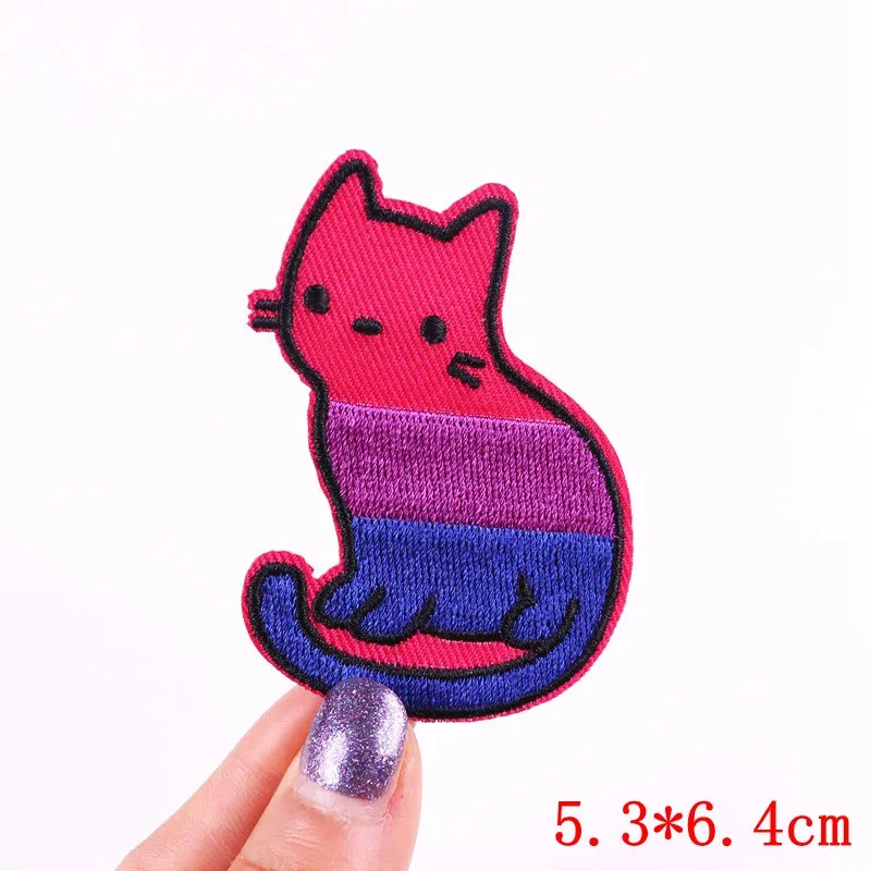 Parche bordado termoadhesivo gato Corgi – Para planchar en ropa