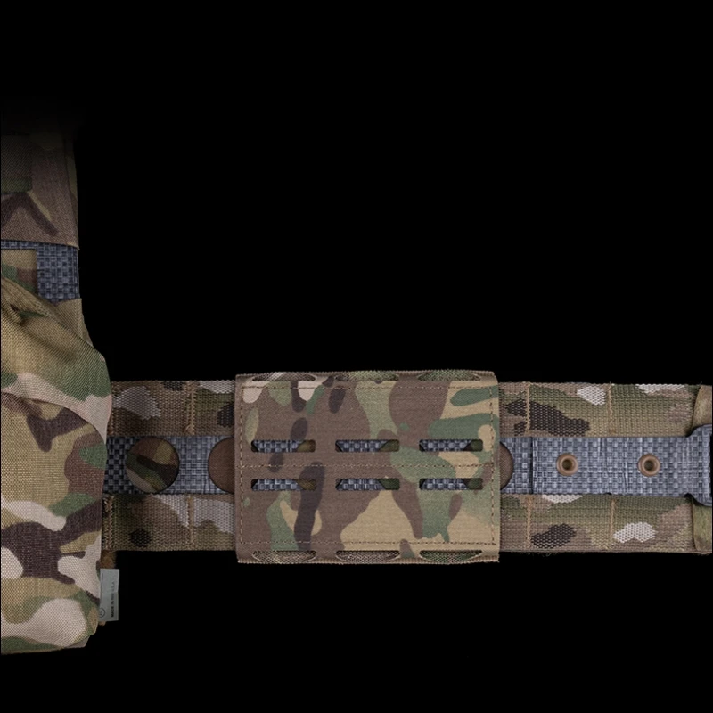 Panel faja MOLLE ajustable tres filas con velcro para cinturón - imagen 2
