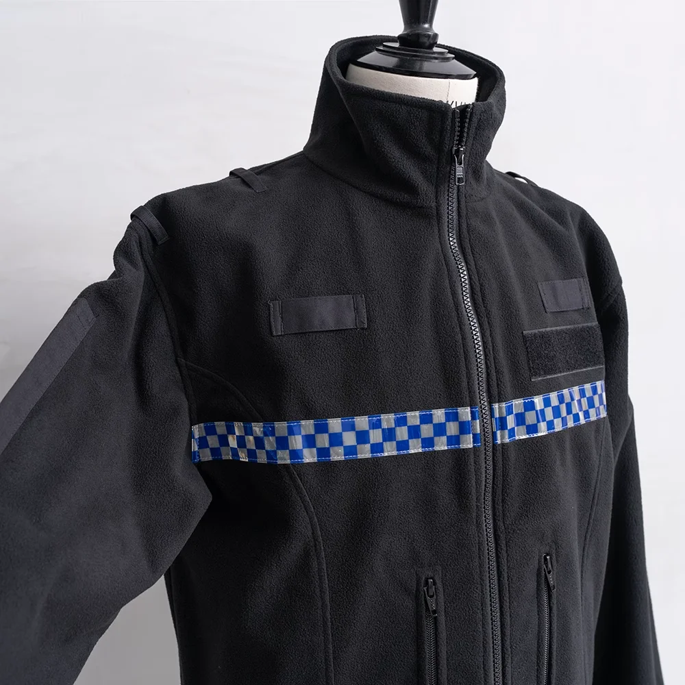 Chaqueta táctica reflectante cálida con forro polar FBI - imagen 5