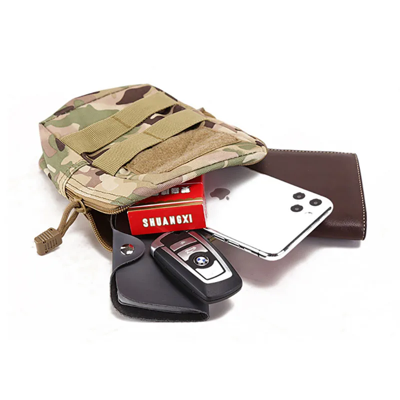 Organizadora táctica MOLLE EDC 600D para muslo - imagen 5
