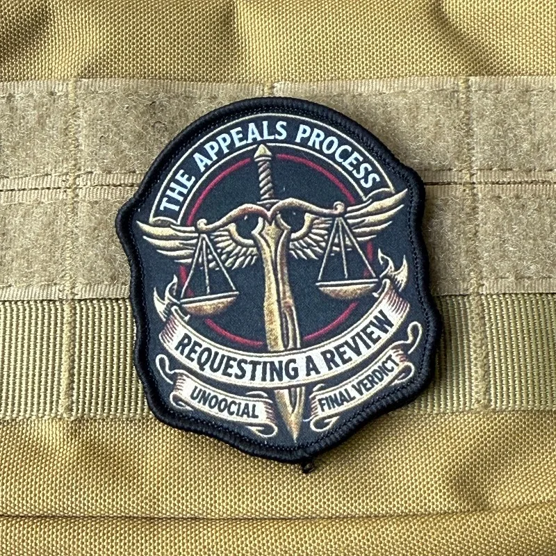 Parche táctico gancho y bucle para brazalete, insignia moral - imagen 5