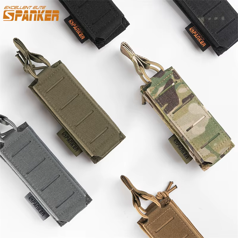 Funda táctica MOLLE para pistola 9mm – Nylon 500D