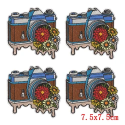 Parches termoadhesivos western bordados guitarra, bota, cactus y búho