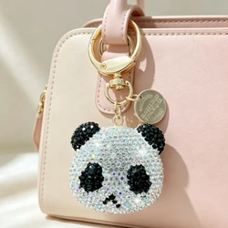 Llavero panda con cristales y cierre langosta – Colgante bolso niña