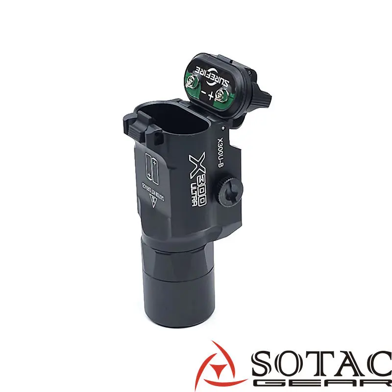 Linterna táctica SOTAC X300U-B LED estroboscópica para riel 20mm - imagen 5