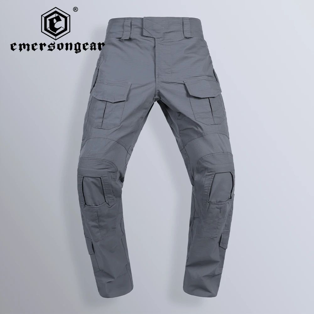 EMERSONGEAR G3 Pantalones tácticos con rodilleras Multi-camo verde - imagen 4