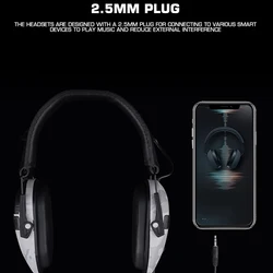 Auriculares tácticos de protección auditiva para tiro y airsoft