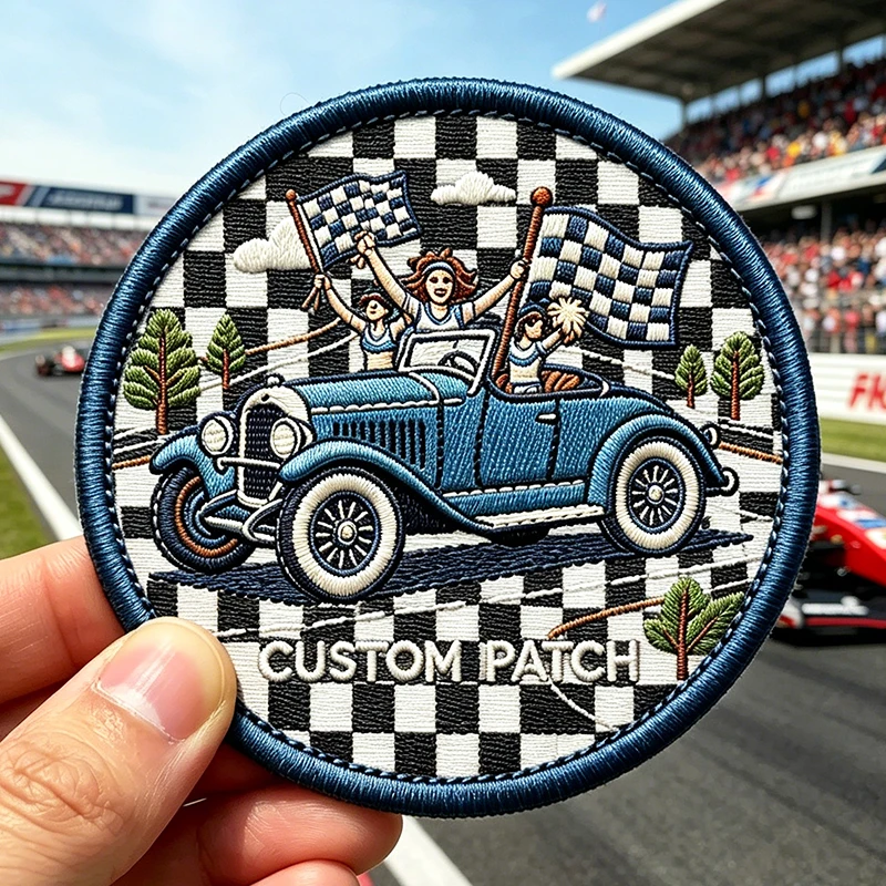 Parches tácticos bordados con insignia chevron termoadhesiva - imagen 5
