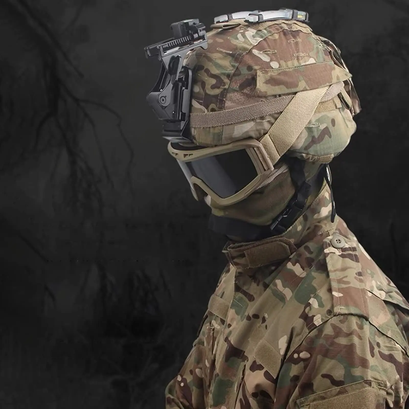Detalle del brazo Rhino NVG BOOIU