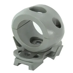 Soporte pinza para linterna táctica en casco, fijación rápida