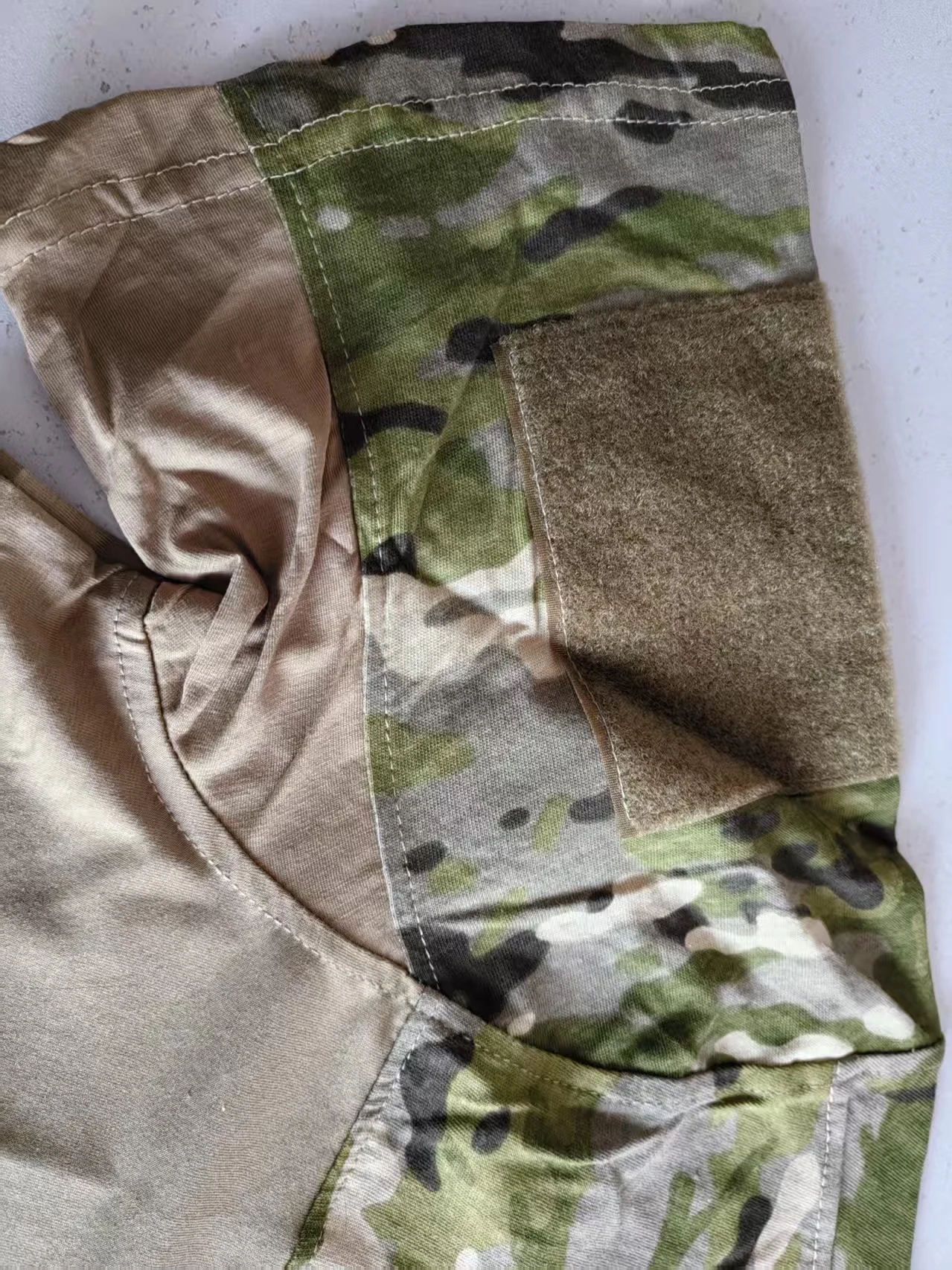 Camiseta táctica secado rápido camuflaje retales – manga corta - imagen 5