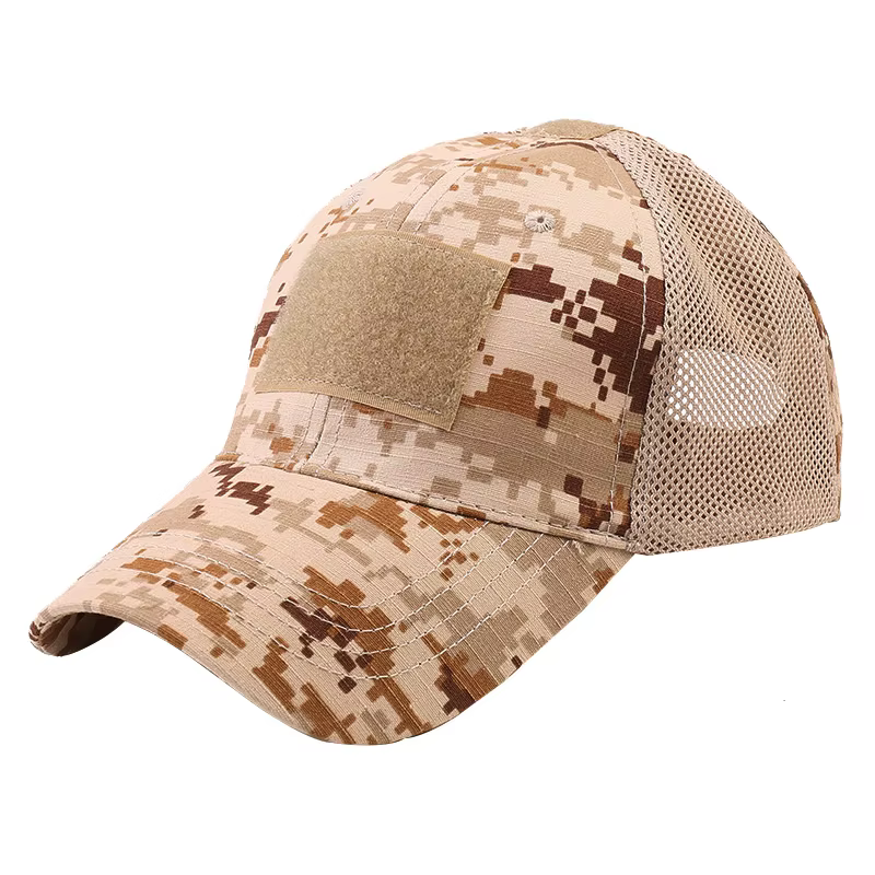 Gorra en acción durante actividades de exterior