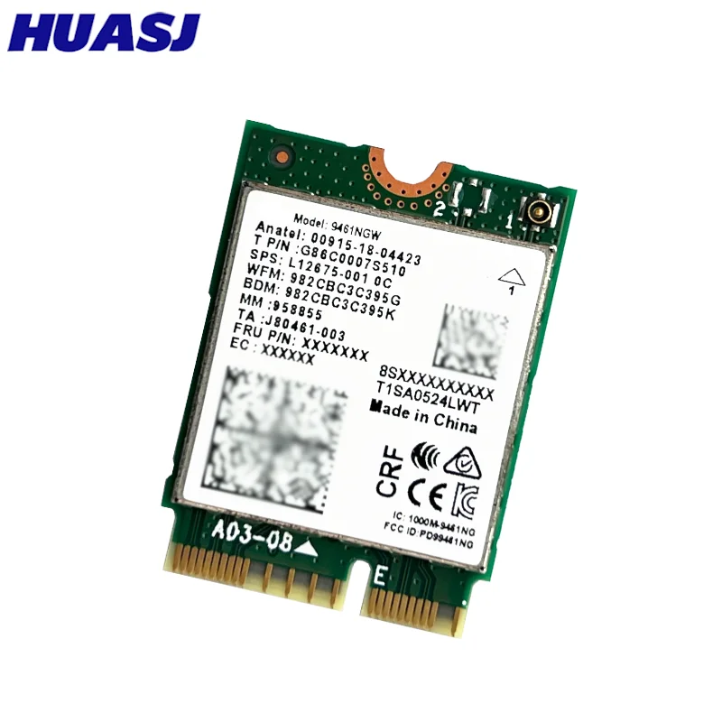 Intel 9461NGW Tarjeta WiFi AC Doble Banda Bluetooth 5.0 sistema MOLLE - imagen 4