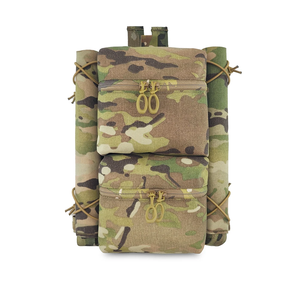 Panel trasero táctico doble MOLLE para mochila de caza - imagen 5