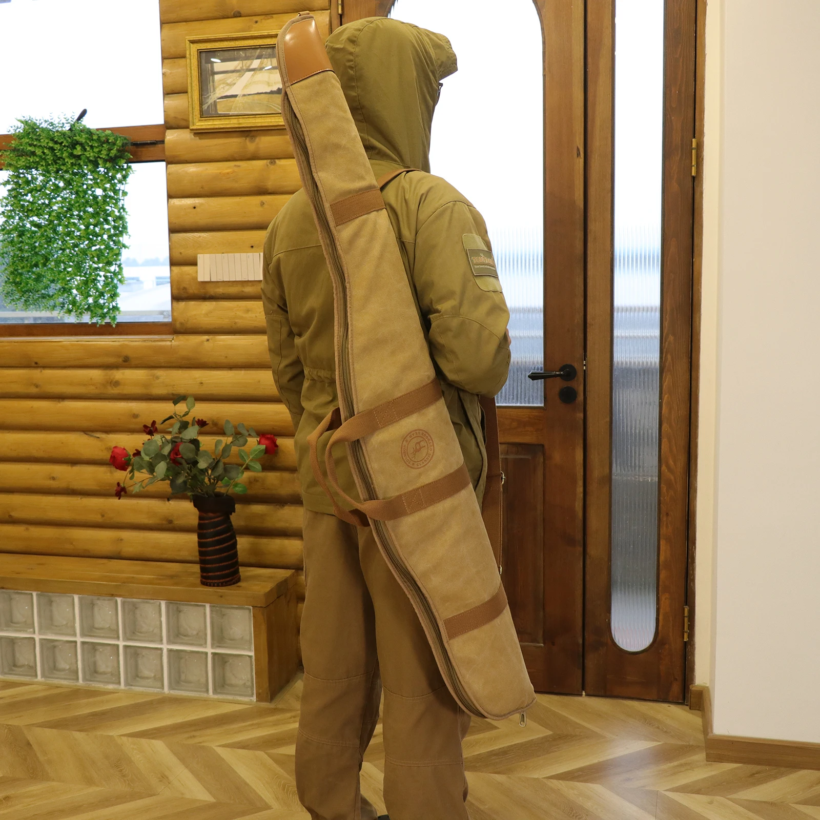 Soporte interior para mejor sujeción del rifle