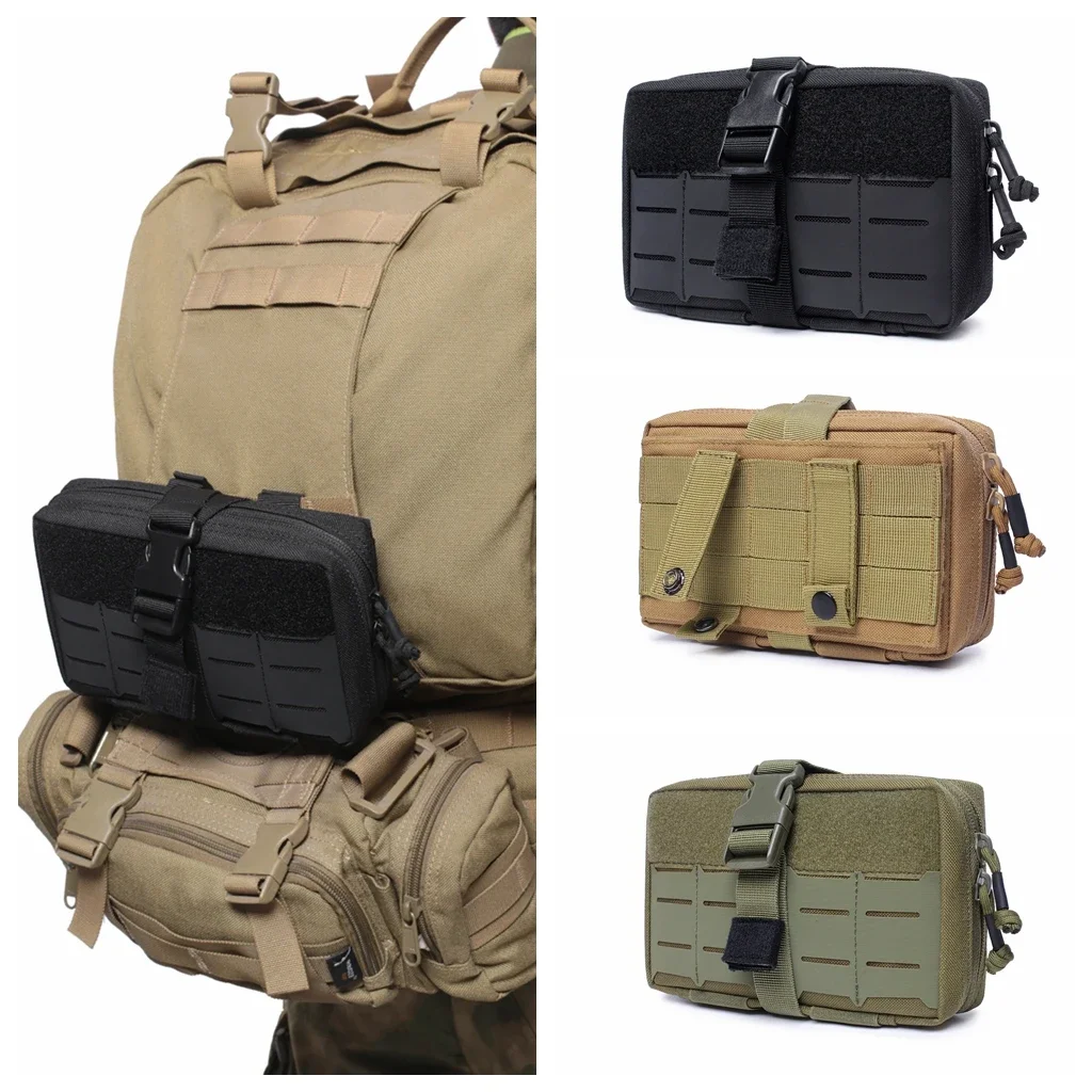 Bolsa táctica MOLLE médica EDC organizadora para caza y acampada