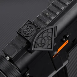 Estuche táctico CR2032 para baterías, compatible Picatinny