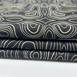 Tela nylon Terrain verde negro con PU y camuflaje topográfico