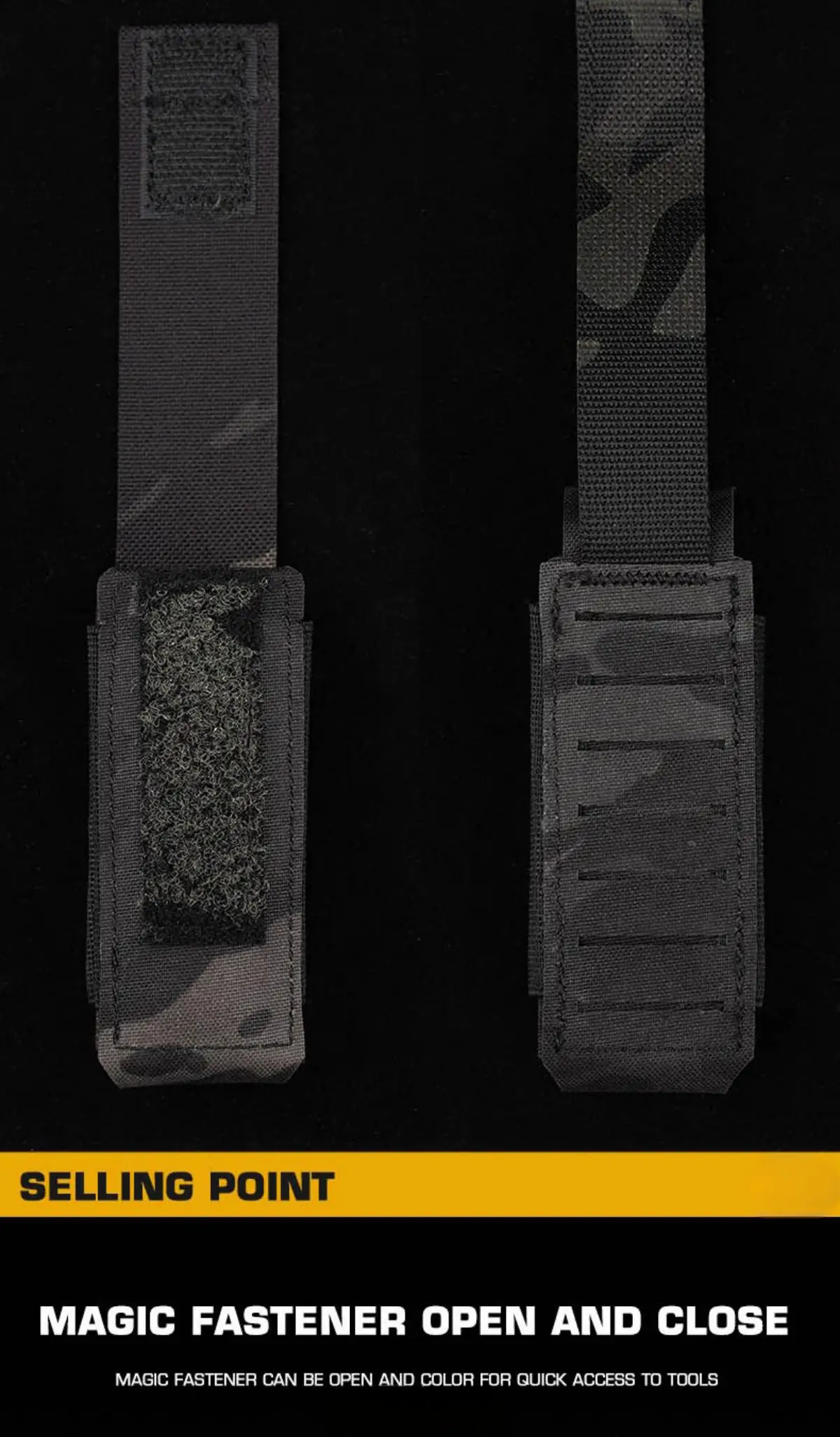Laterales elásticos para adaptarse a herramientas