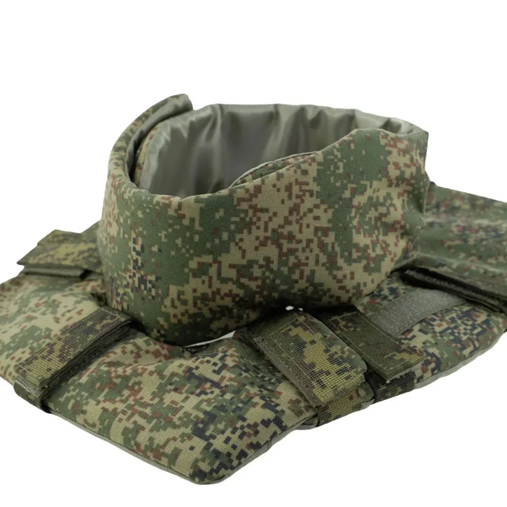 Protector de cuello táctico ajustable EMR para chaleco Molle - imagen 3