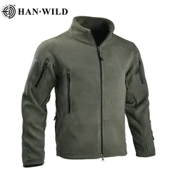Chaqueta táctica softshell hombre – Cortavientos abrigada exterior