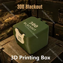 Caja de almacenamiento de munición 300 Blackout para escritorio