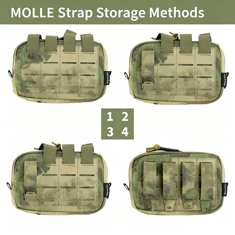 Bolsa Táctica MOLLE GP Horizontal – Cintura y Chaleco - imagen 4