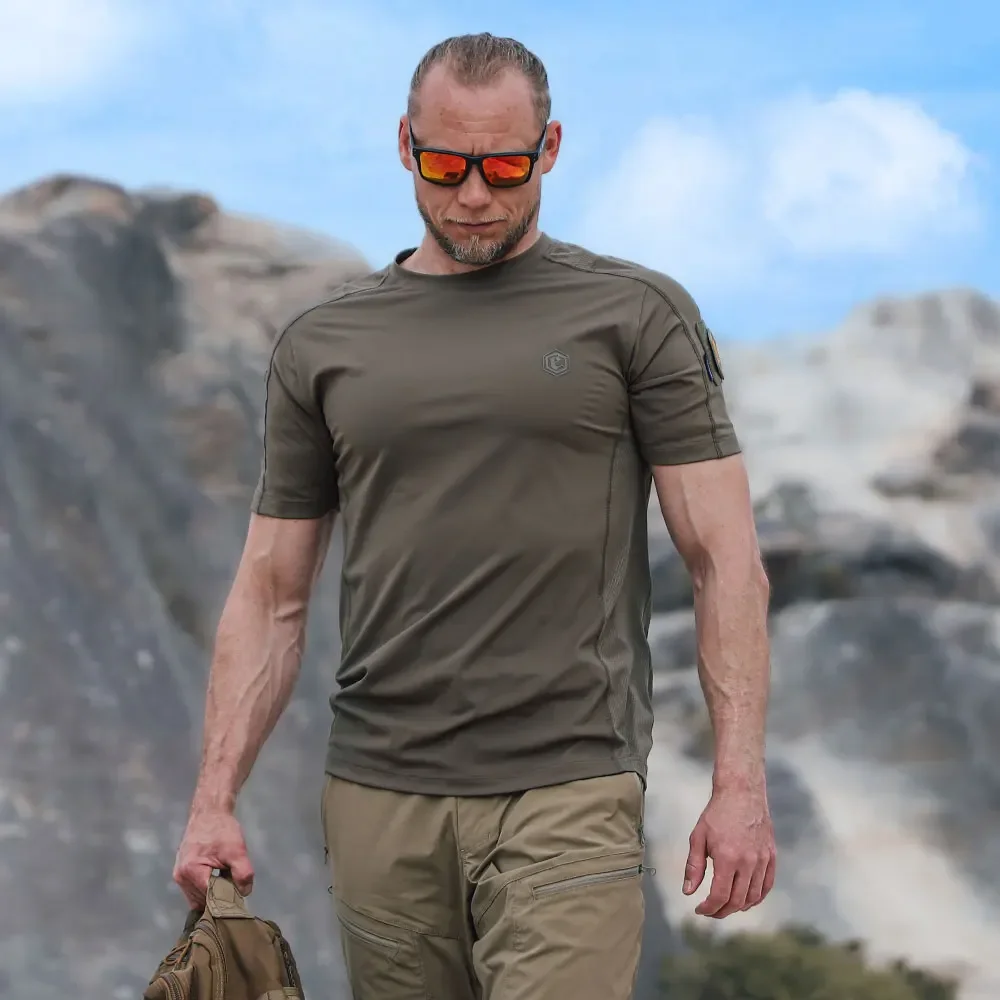 Emersongear Blue Label Fly Beast camiseta táctica elástica azul - imagen 4