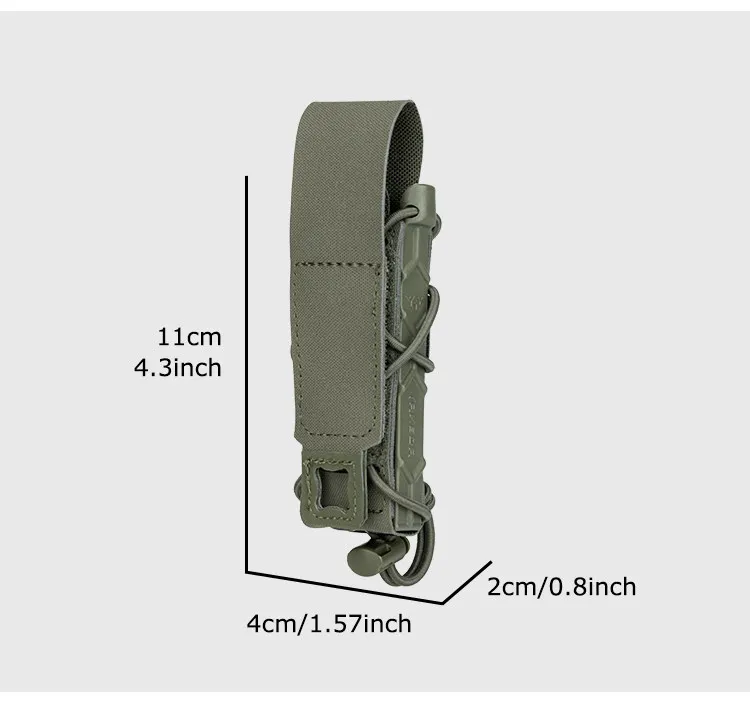 Detalle del kit de accesorios de 9 mm