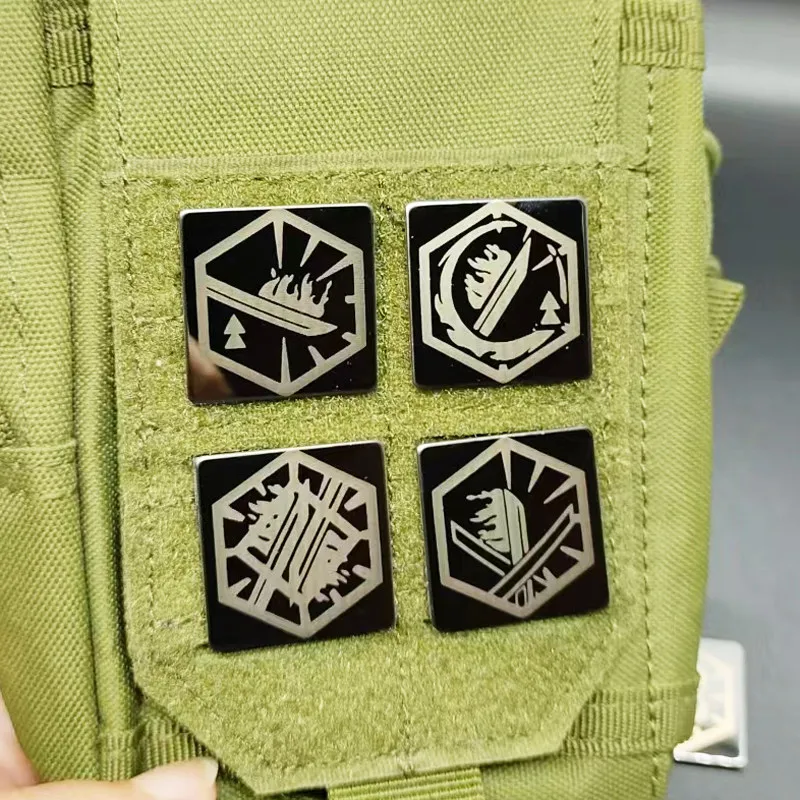 Arknights Parche táctico metálico Operación Blade del Contingency - imagen 5