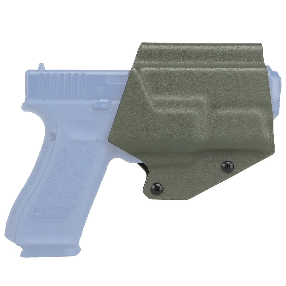 Funda táctica Kydex Glock 17/19/45 con clip QLS rápido Airsoft - imagen 2