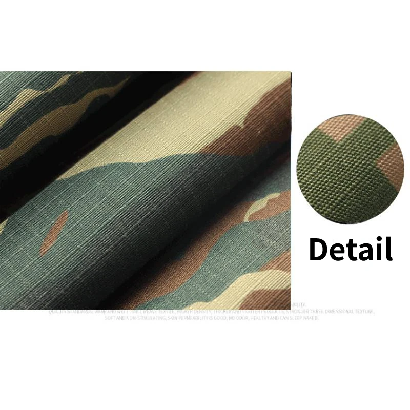 Tela táctica camuflaje geométrico twill poliéster outdoor DIY - imagen 2