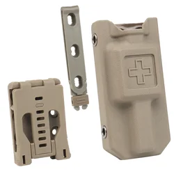 Porta-torniquete MOLLE con clip para cinturón táctico EDC